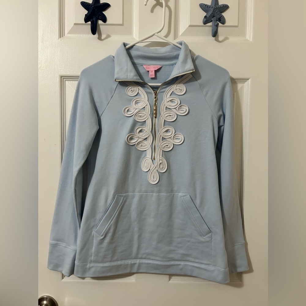 Lilly Pulitzer pull over quarter zip